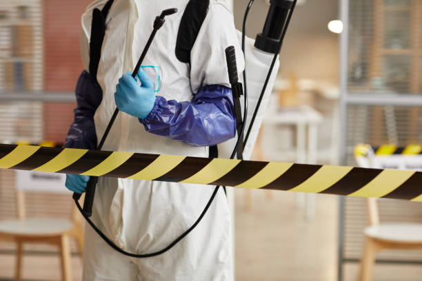 Professional Biohazard Cleanup technician working in York Harbor, ME